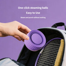 Balls Steams Sprayer For Badminton Table Tennis With Adjustable Humidity White steamer