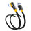 Flexible L Type Connector Data Cable Supports 10A Current for Quick Charging 3m Black 1