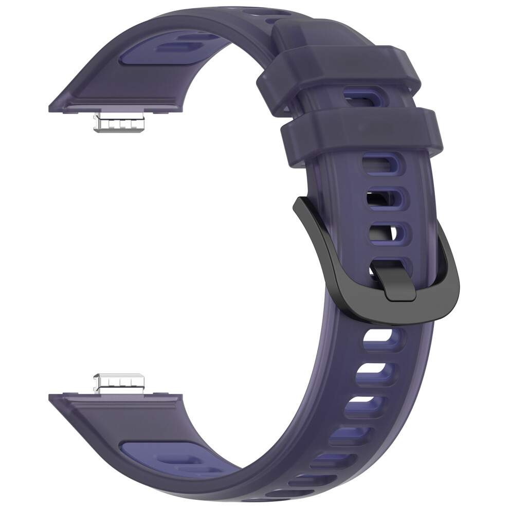 Adjust Silicone Watchband For Watch Fit 5P/4P/4/3 Smartwatch Stylish Band Purple 7695001064354