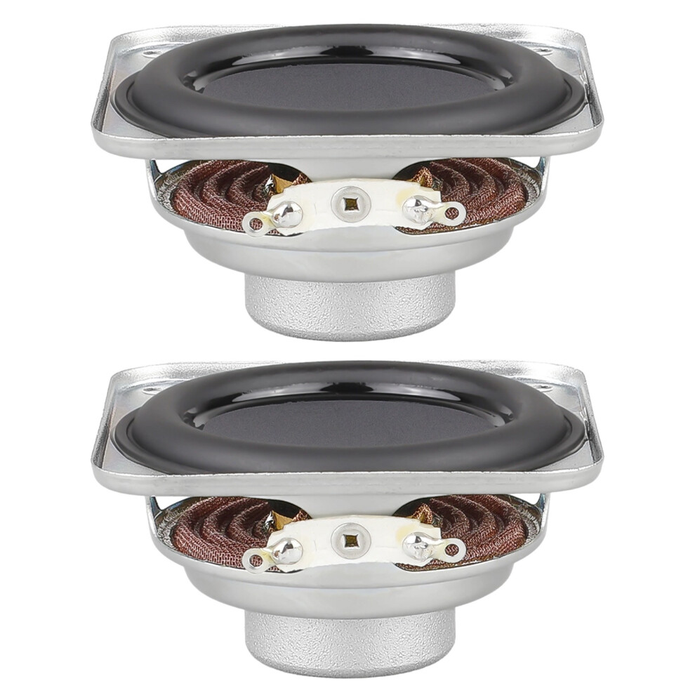 53Mm 16 Cores Rubber Speaker 2Inch Internal Magnets 4Ohm 5W For Enhances Sound 2Pcs 7695001127202