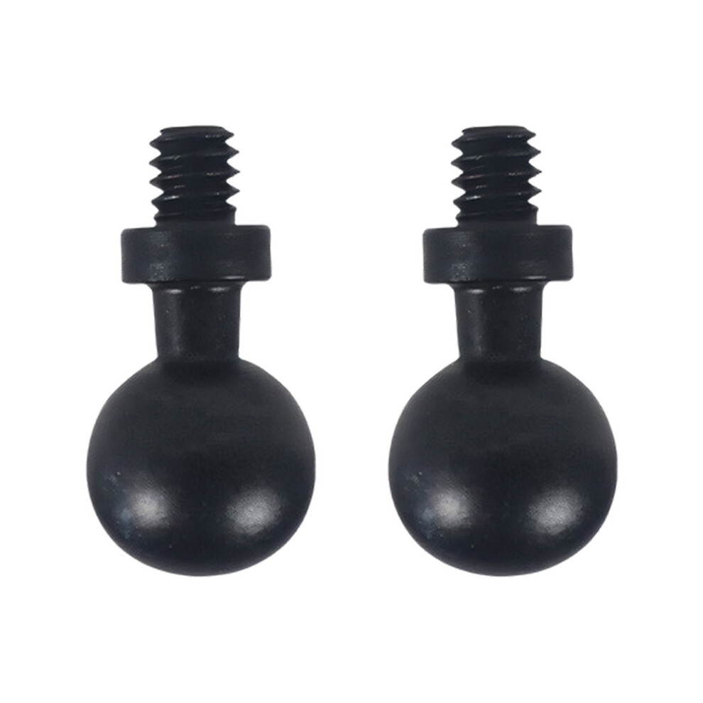 2Pcs Multisize Ball Head To 1/4Inch Screw Converters For Photography Equipment 17Mm 7695001133371