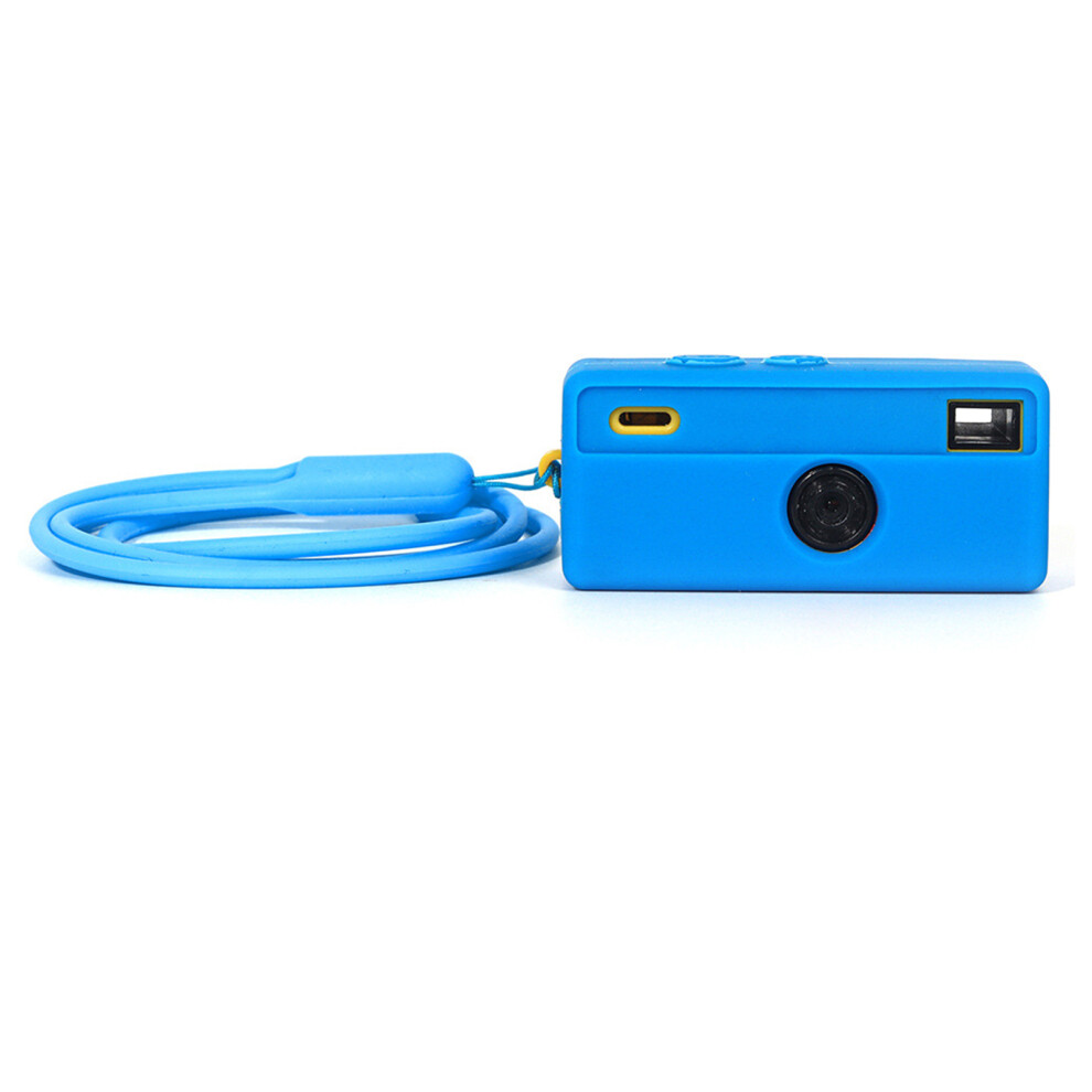 Protective Silicone Case For 1987 Mini Digital Camera Soft Cover Blue 7695001108973