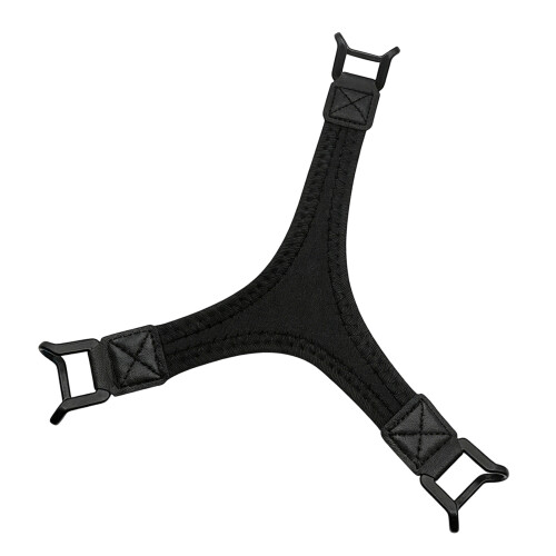 Universal Silicone Tablet Hand Straps With Adjustable Elastics Band For Secure Grip Black
