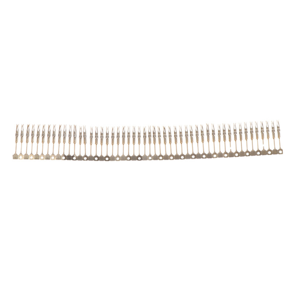 50Pcs /Vfd Tube Socket Pins 1.0 Female Socket Pins High Precise Metal Build 7695001101691