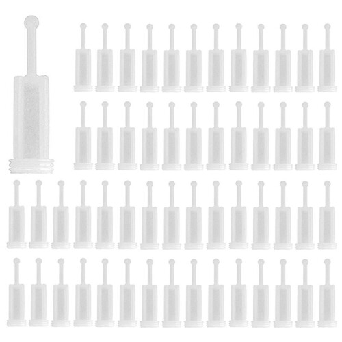 90Pcs Universal Spray Tool Filters Disposable HVLP Gravity Feed Paint Strainers Fine Mesh, White