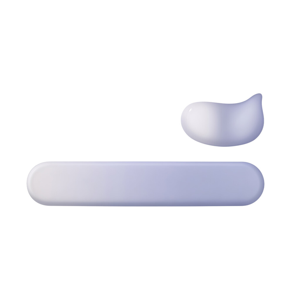 Slipproof Ergonomic Wrist Rest For Computer Keyboard & Mouse Pad Color Taro Purpl 7695001133326