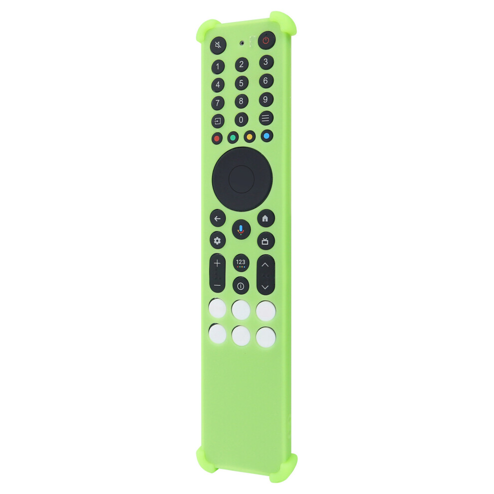Slim Fit Silicone Remote Skin Antiscratch Easy Install Cover For Rc833a Glowing Green 7695001082518