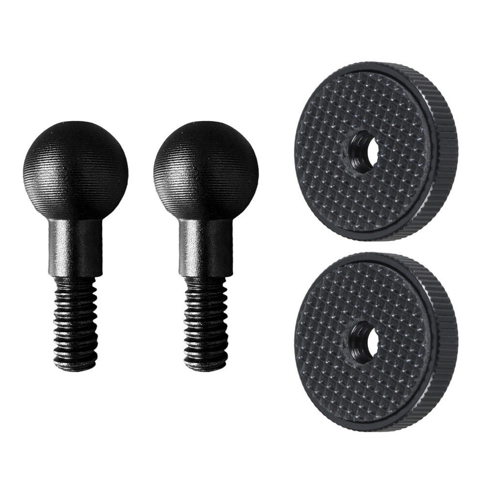 Aluminum 15Mm Ball Head To 1/4Inch Thread Adapter For Camera Tripod Mount 7695001132954
