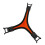 Universal Silicone Tablet Hand Straps With Adjustable Elastics Band For Secure Orange 1
