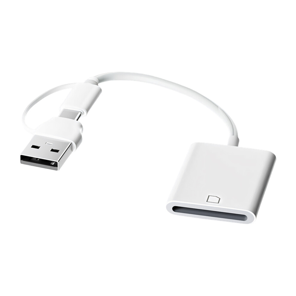 Fast Speed Usb2.0 And Type C Double Port Memory Card Reader For Phones Devices 7695001118804