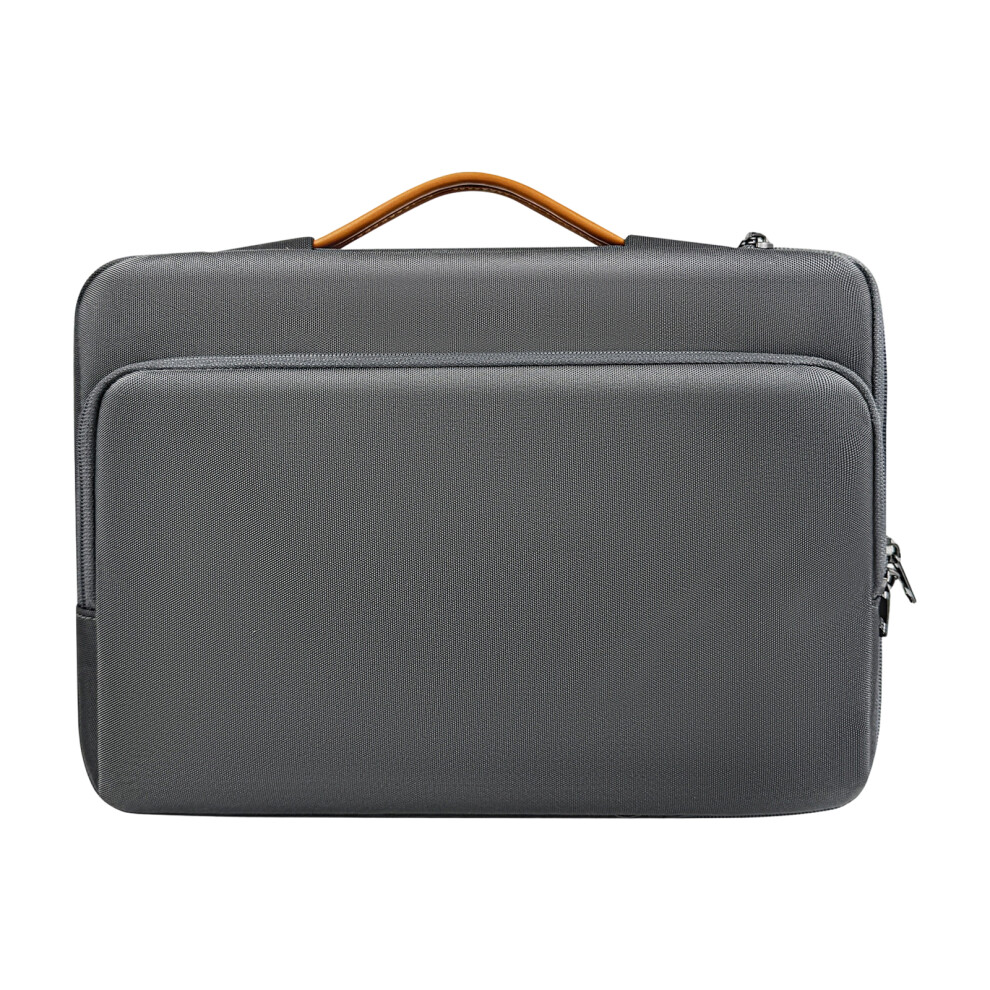 Ergonomic Travel Laptop Bag Water Resistant Oxford Fabric Protective Dark 16 Inches Grey 7695001118606
