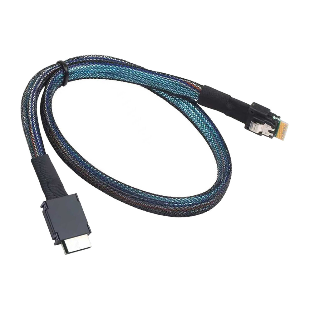 Pcie Sff-8611 4I 40P To Sff-8654 4I 38P Shielded Networking Data Transmission 100Cm 7695001082730