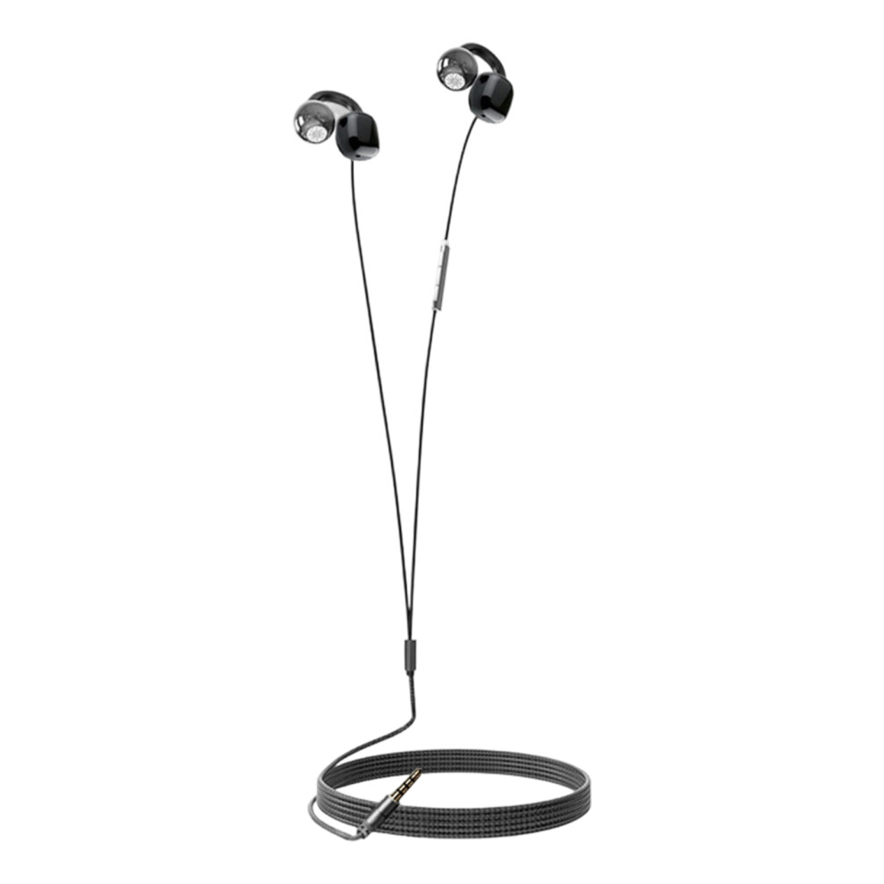 3.5Mm/Type C Clip On Earbuds Headphone Ear Hook Noise Isolating Bass Earphone 3.5Mm Black 7695001133081