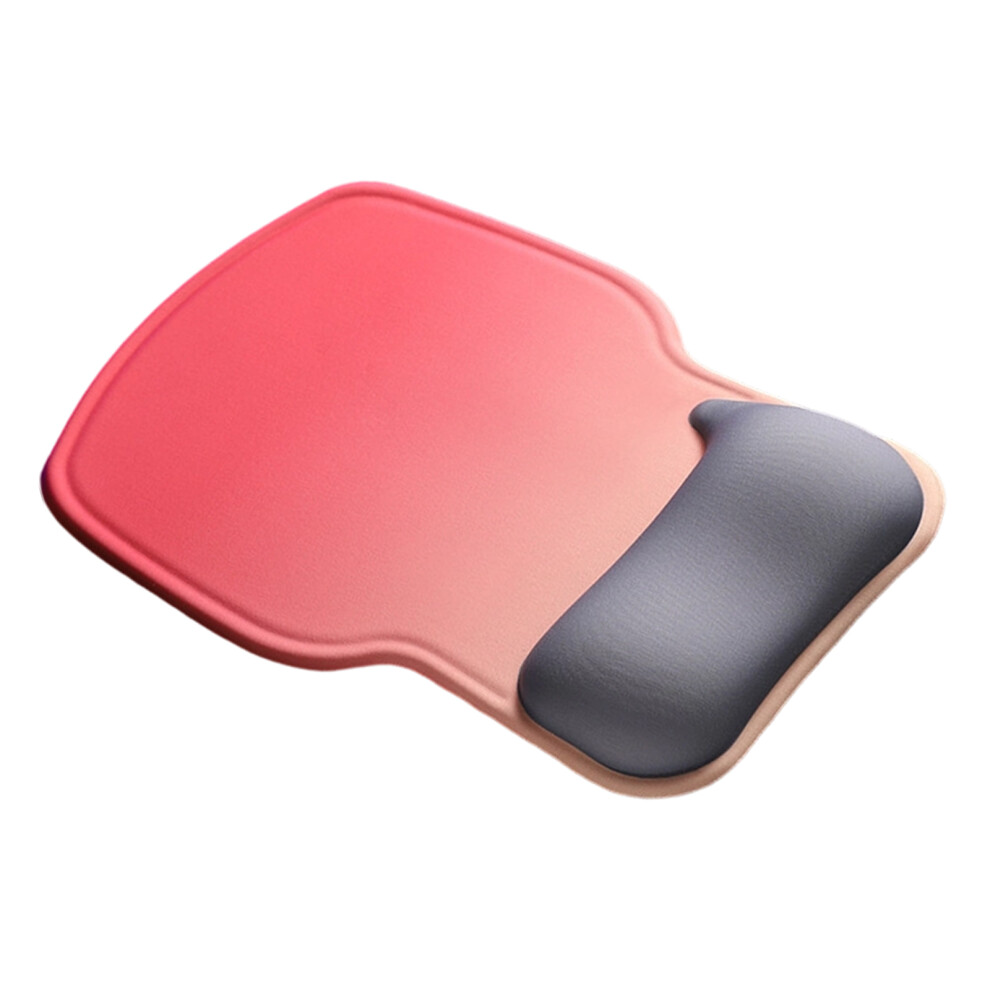 Ergonomic Wrist Rest Mouse Pad Comfortable Wrist Support Nonslip Mouse Mat Red 7695001059657