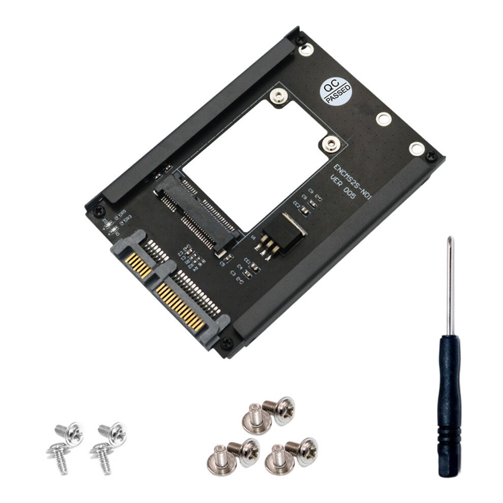 Msata To 2.5Inch Sata3.0 6Gbps Adapter Card Socket Msata To Sata3.0 For Desktop 7695001135177