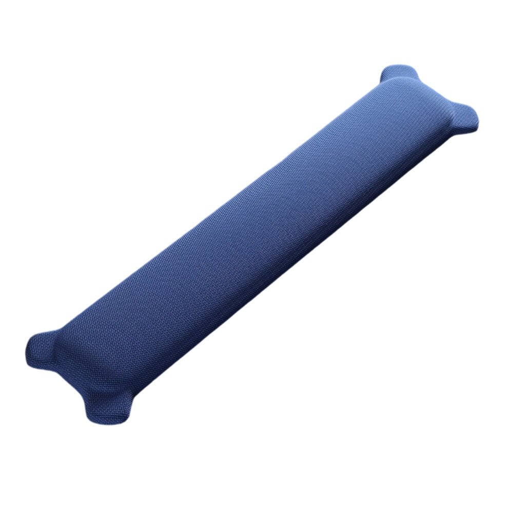Smooth Wrist Rest Mouse Pad For Preventing Strain During Extended Clear Hand Rest Blue 7695001059763