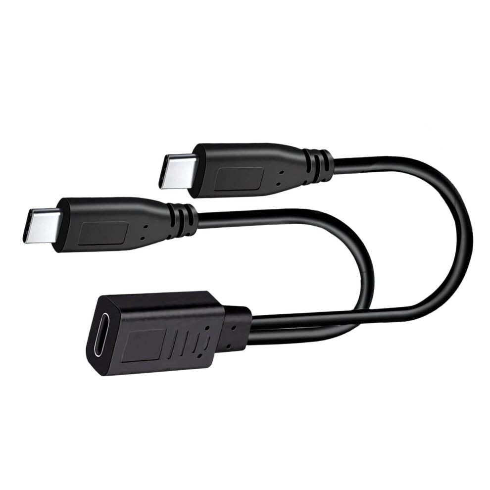 Double Port Type C Chargers Cable For Multiple Devices 5V3a 15W Power Output B 7695001128247