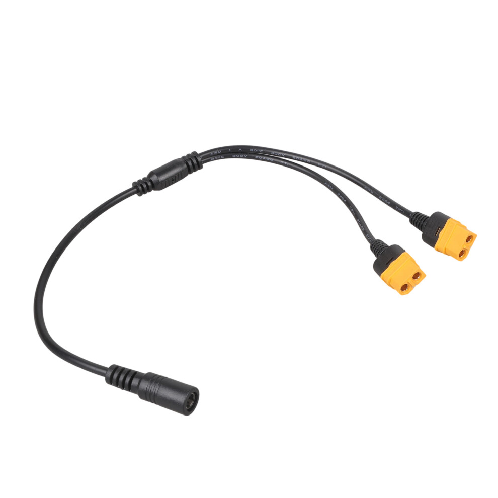 Xt60 Female To Dc5.5x2.1mm Female Charging Cable For Drones Solar Batteries 7695001076685