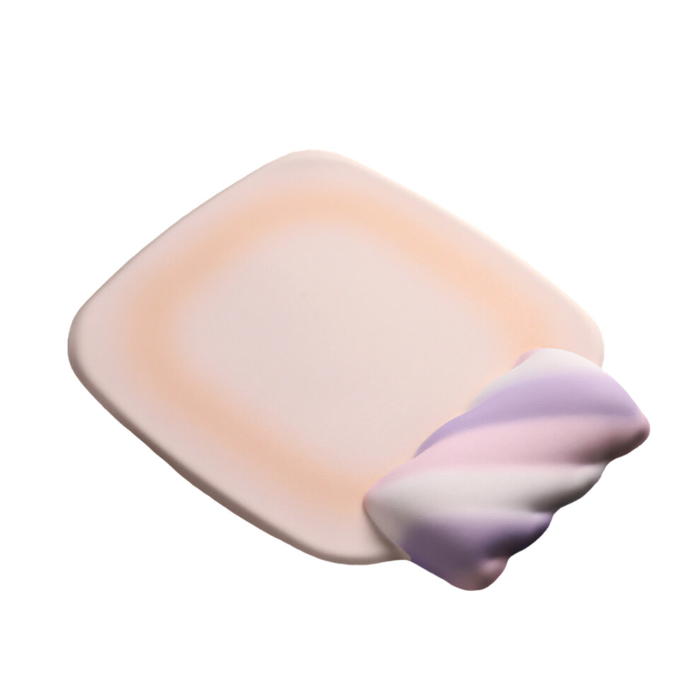 Wrist Rest Pad Soft Silicone Mouse Pad Wrist Support Cushion Ergonomic Purp Le Pink 7695001128148