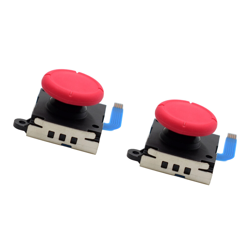 Analog Joysticks Thumb Stick For Ns Handheld Game Console Controller Repair Part Red 7695001127721