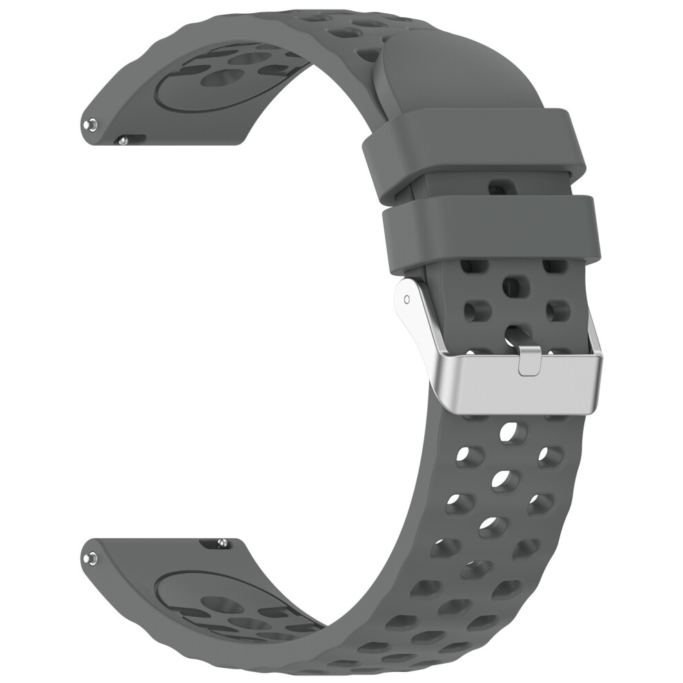 Fashionable Wriststrap Band 20Mm For Active 3 Sweatproof Wrist Straps Gray 7695001098021
