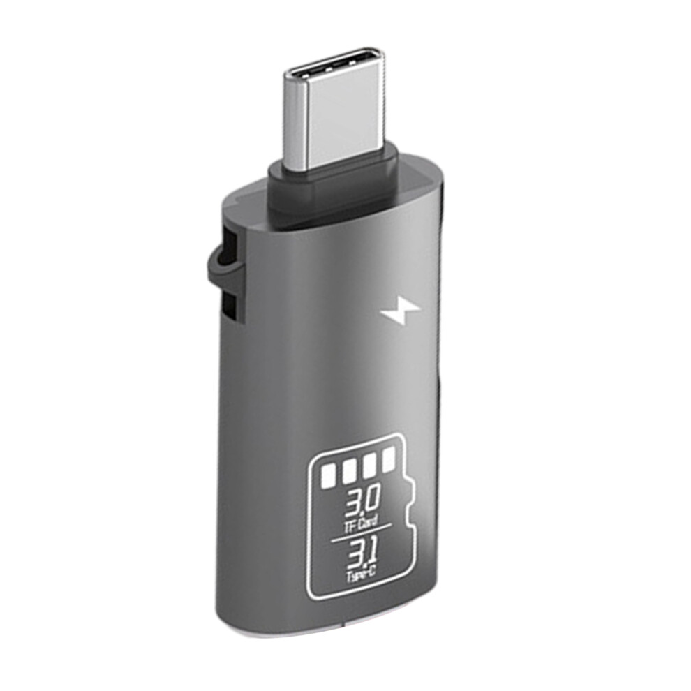 Double Function Usb3.0 Type C Otg Reader For Smartphones And Laptops Black 7695001124690