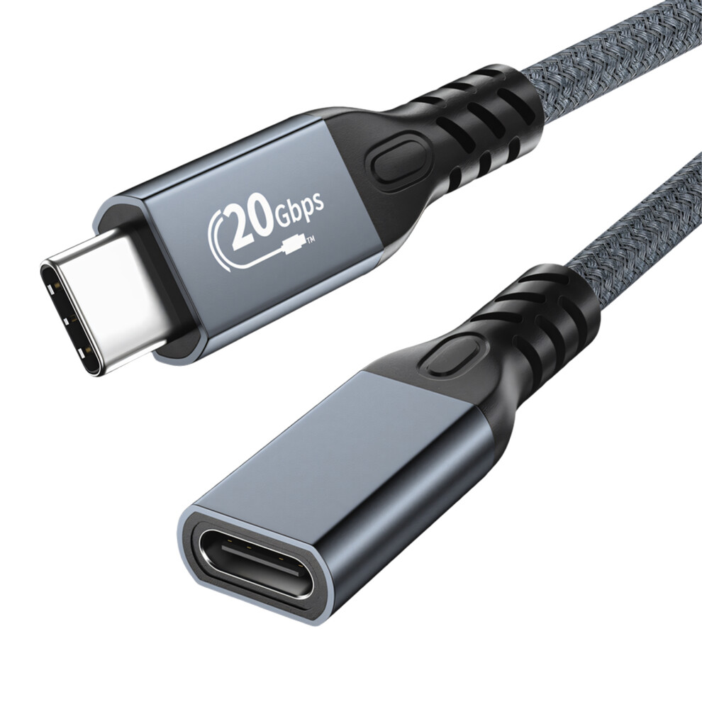 Usb3.2 Cord Type C Male To Female Extension Cable For 4K60hz Video 240W Charging 1M 7695001056717