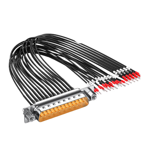 Professional DB15 DB25 Serials Port Cable Screw Command Cable for 1.2m DB25 males