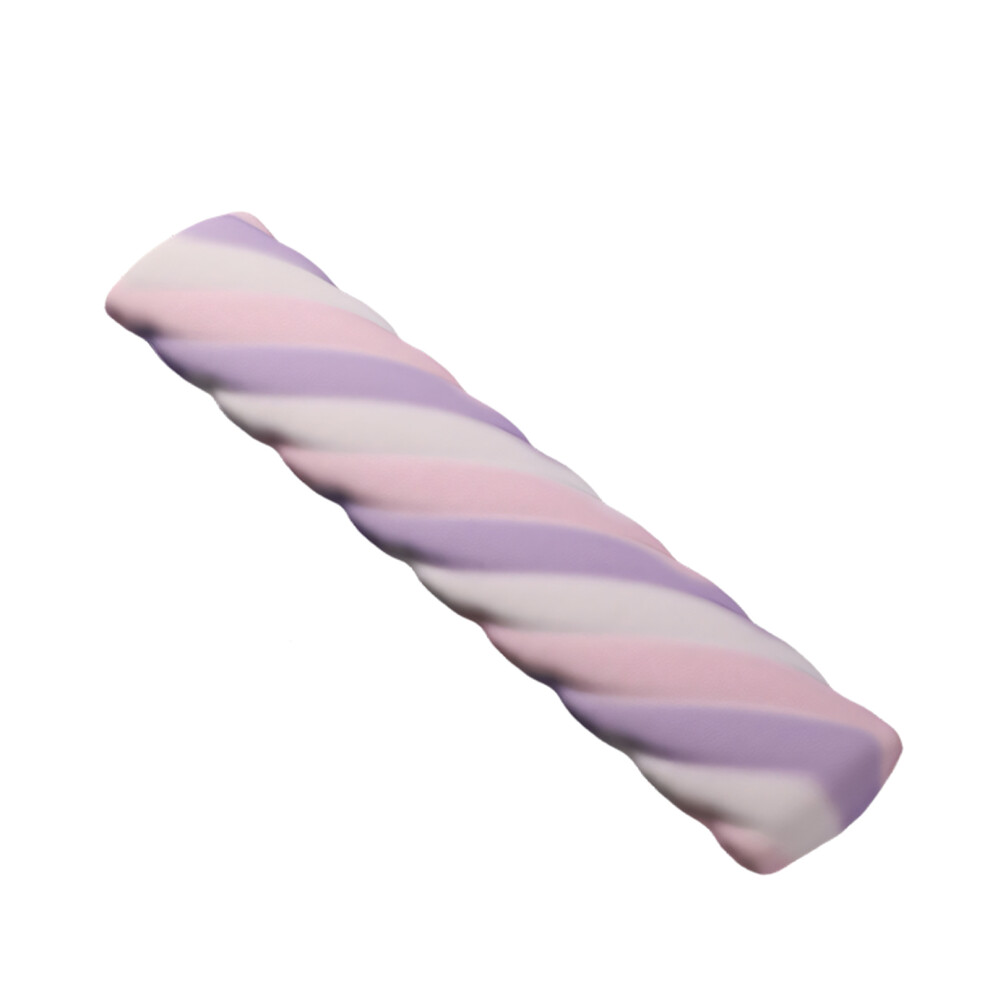Adorable Marshmallows Style Keyboards Wrist Cushion Breathable Fabric Gentle Purp Le Pink 7695001128131