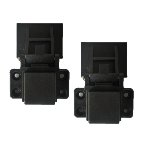 Record Player Lid Hinges Home Sound Maintenance Part for Open Protective 2 pieces