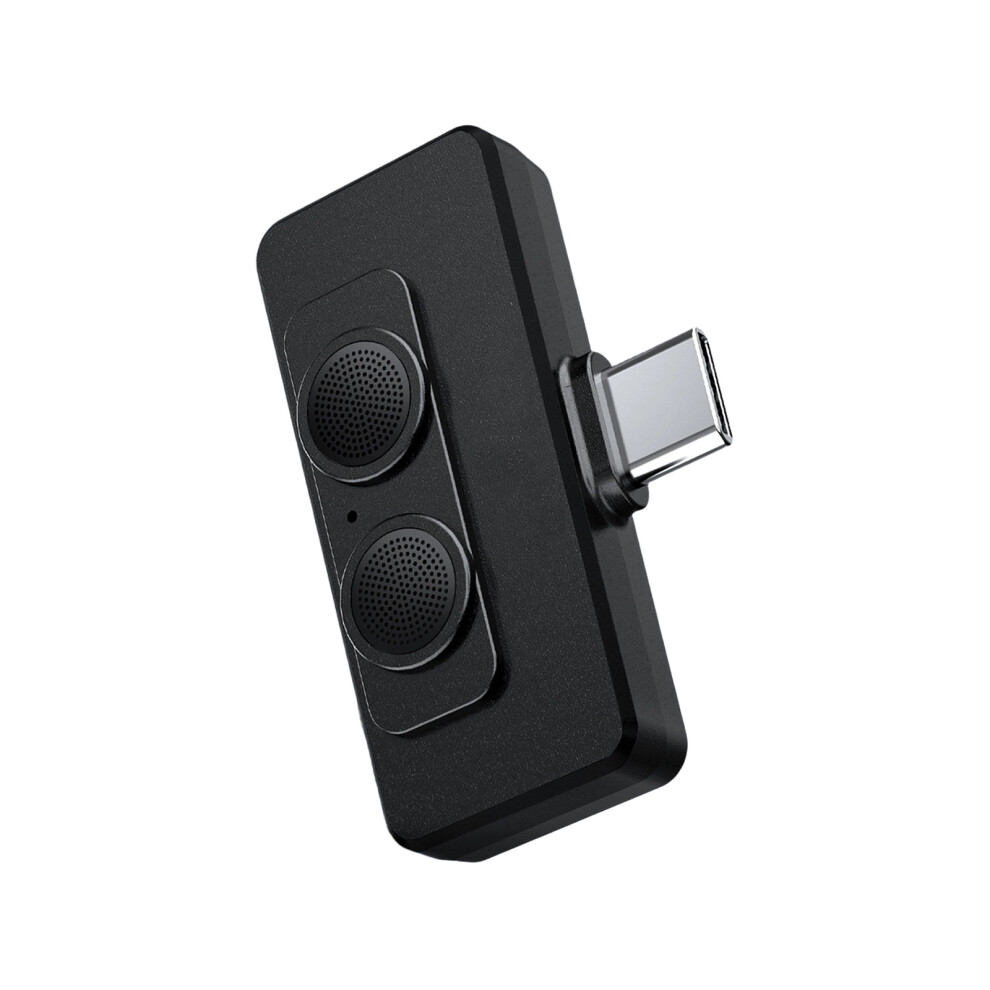 Type C Noise Cancelling Microphones For Podcasting And Live Streaming Anywhere Black 7695001111782