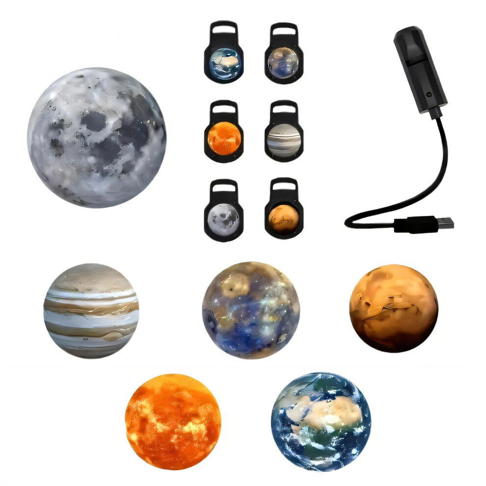 Rotating Solar Systems Projectors Mutiple Celestials Mode Usb Operated Nights 6 Patterns 7695001117173