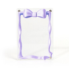3inch Magnetic Photo Frame For Pictures With Gradient Color For Fridge Purple