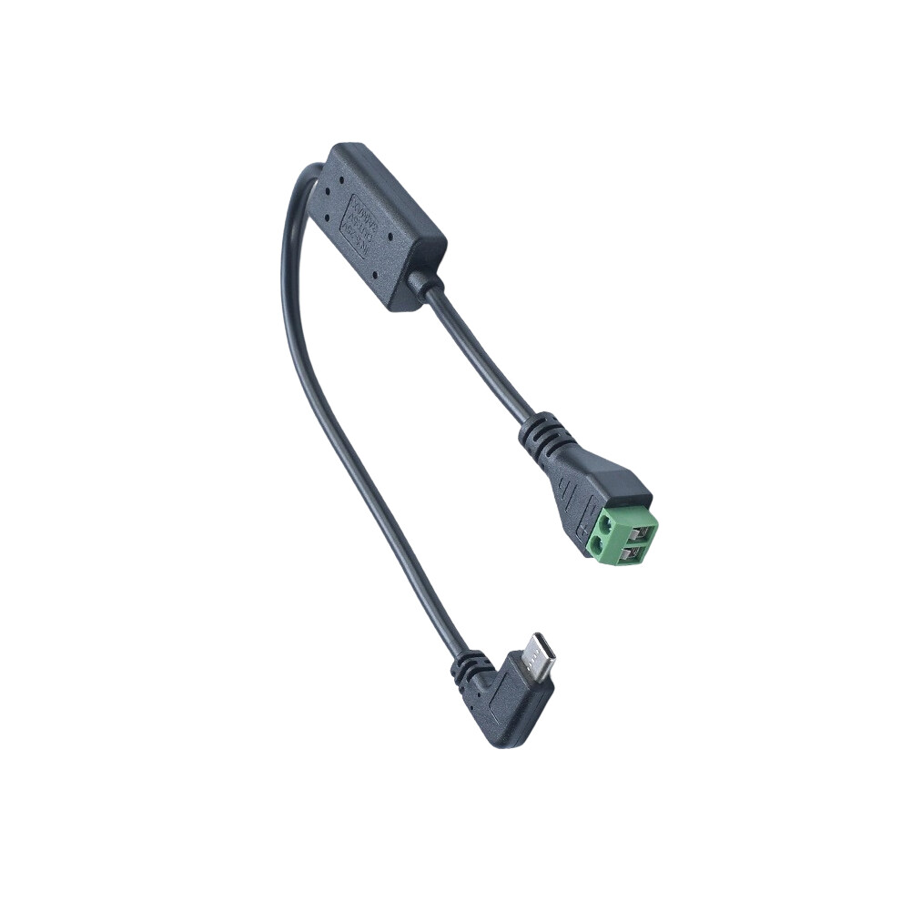 2Pin To Type C Male Charging Cable Dc5v 25V Input To 5V 3A Output For Phone Tablet Elbow 7695001112062