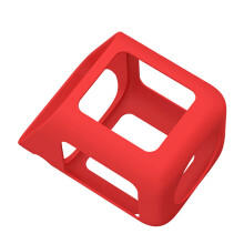 Premium Silicone Holder For Toniebox 2 Speaker Bag Prevents Damage During Travel Red