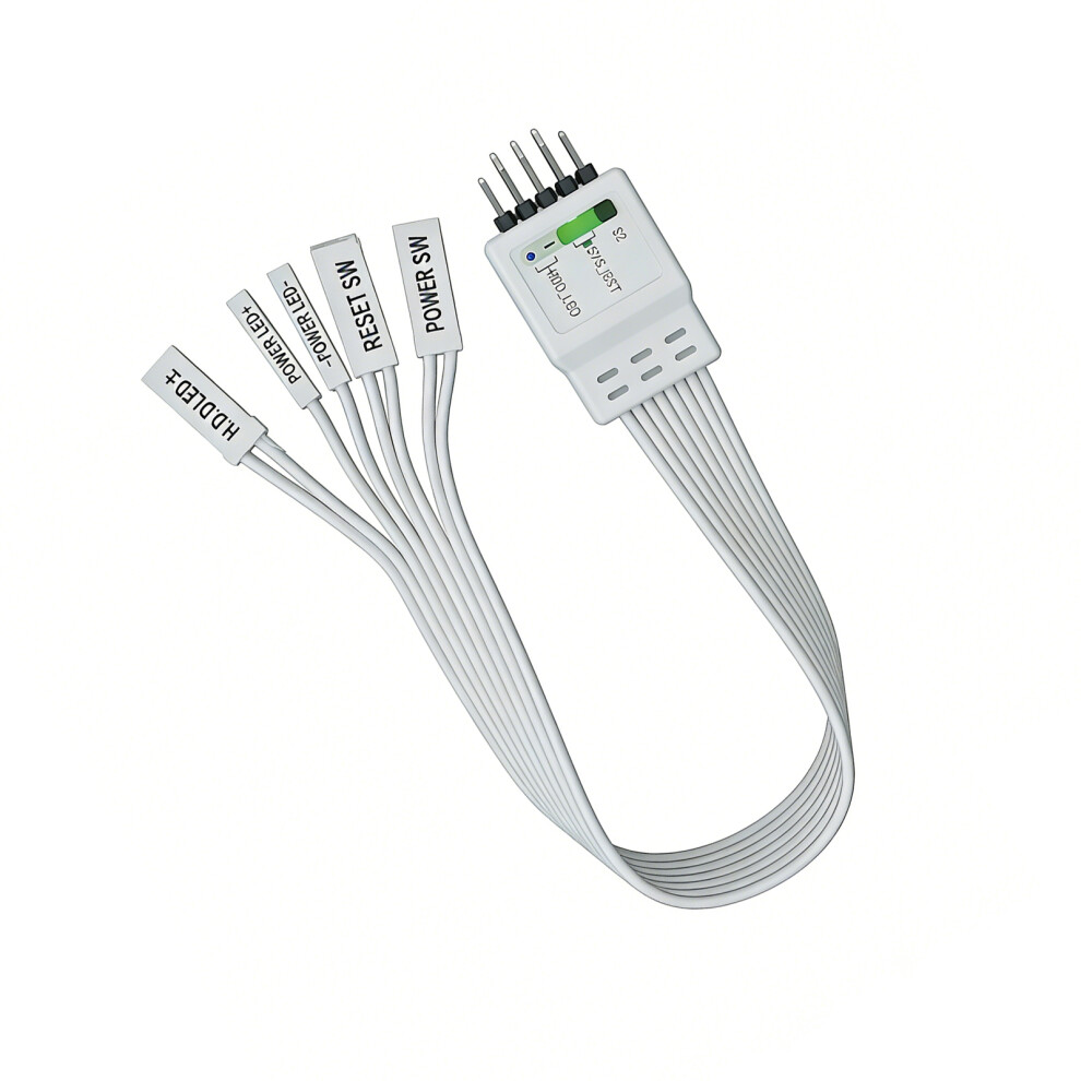 9Pin F Panel Extension Cable For Motherboards Power Reset Hdd Led Connection 20Cm 7695001098618
