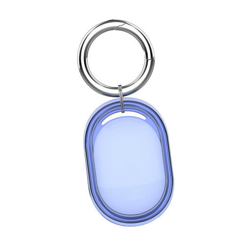 Impact Resistant Protective Holder Enclosure Case For Tracking Device Transparent blue