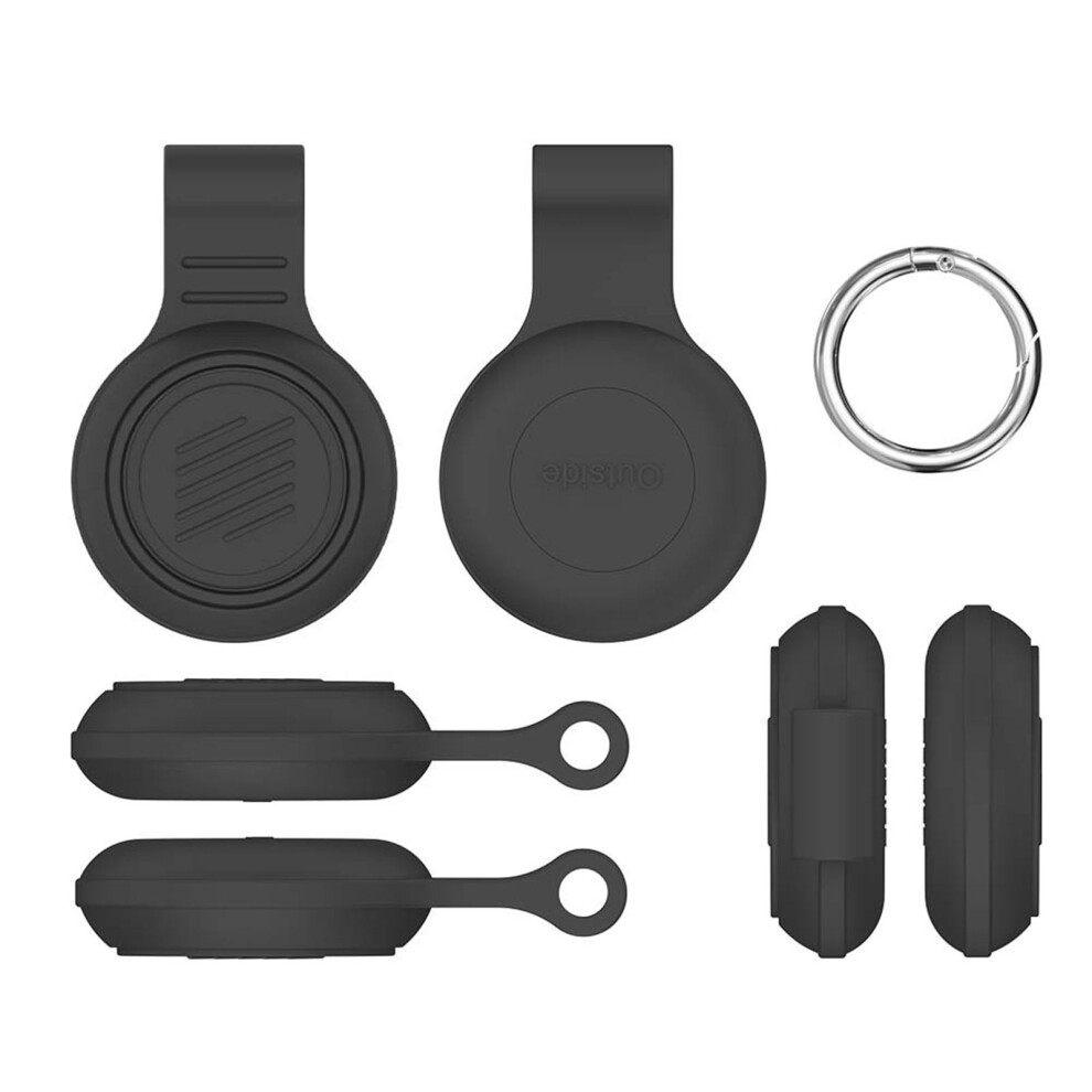 Secure Silicone Protector Soft For Item Finders 1 & 2 Gentle On Your Items Black 7695001056779