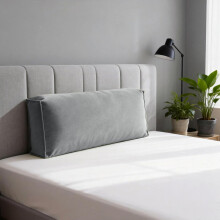 (Dark Grey, 31.5×17.72×4.72inch) Sohvan selkänojatyyny, sametti