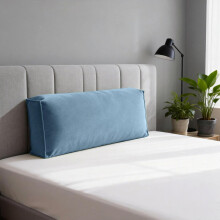 (Dark Blue, 31.5×17.72×4.72inch) Sohvan selkänojatyyny, sametti