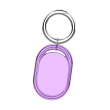Protective Case Enclosure For Tracking Device Waterproof Design Transparent purpl