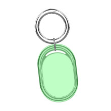 Impact Resistant Protective Holder Enclosure Case For Tracking Device Transparent green