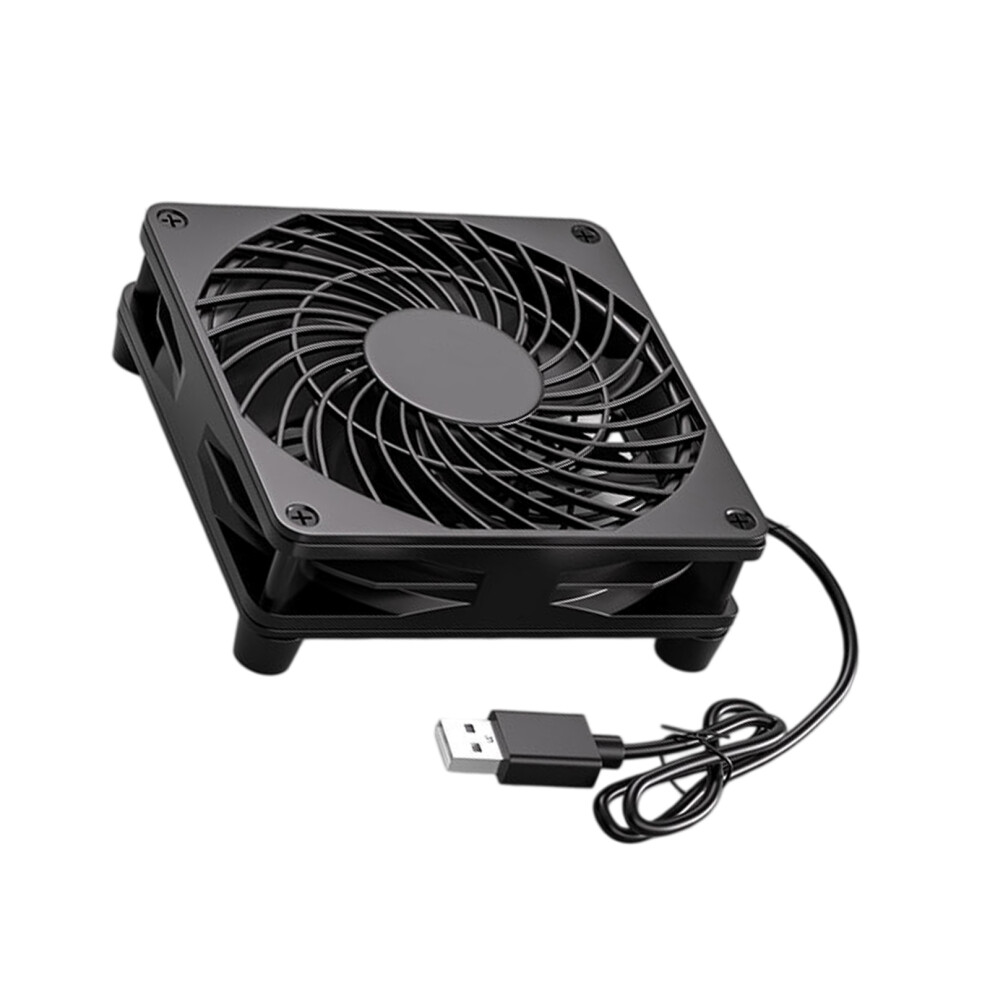 5V 120Mm Usb Cooling Fan For Router Modem Receiver Extractor Fan Pipe Duct Single Fan 7695001059121