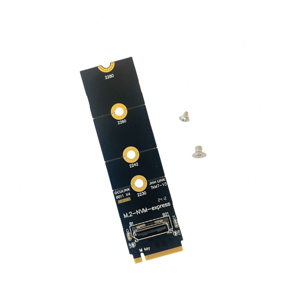 Sff-8612 Pcie Nvme Converter Card Data Transfer Storage Expansion M.2 Nvme 7695001141017