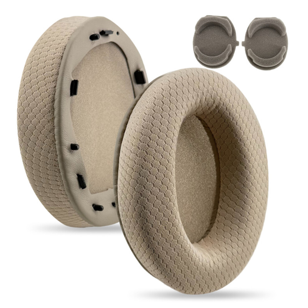 Breathable Sponge Ear Pads Cushion For Wh-1000Xm3 Headphone Earmuffs Gold 7695001055062