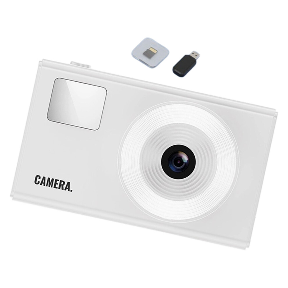 Digital Camera 44Mp Full 1080P Camera 44Mp Sensoring 1080P Video 32Gb Tf Card White 7695001099936