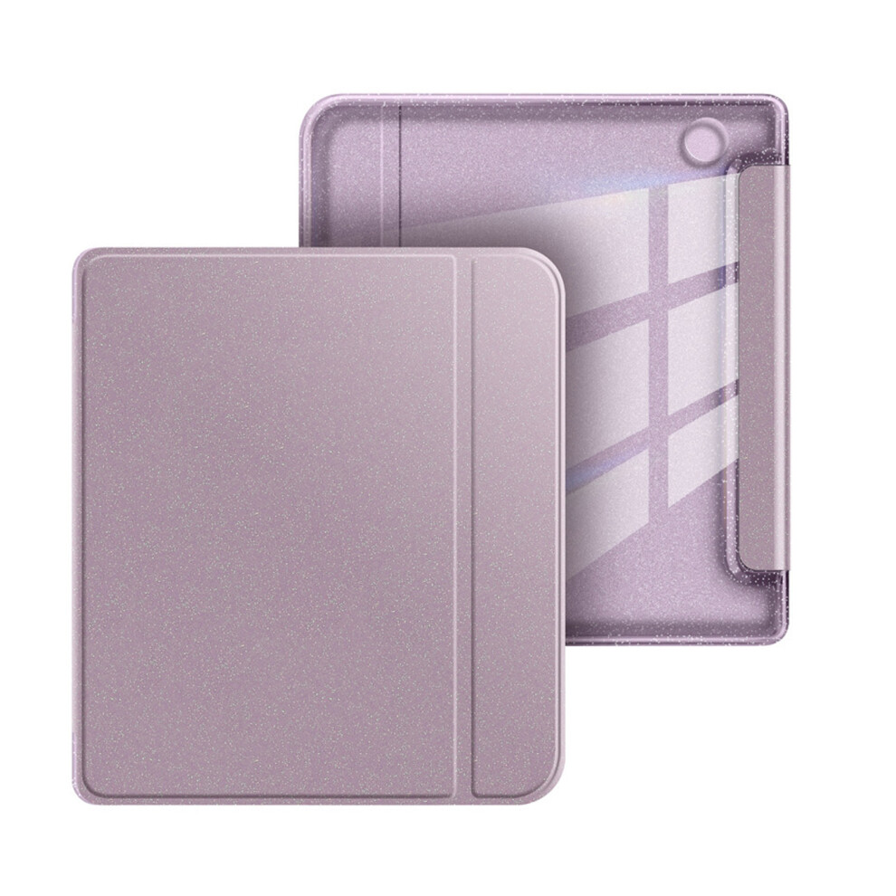 7Inch Shockproof Case For 7Inch E Reader Clear Back With Glitter Design Purp Le Light 7695001083775