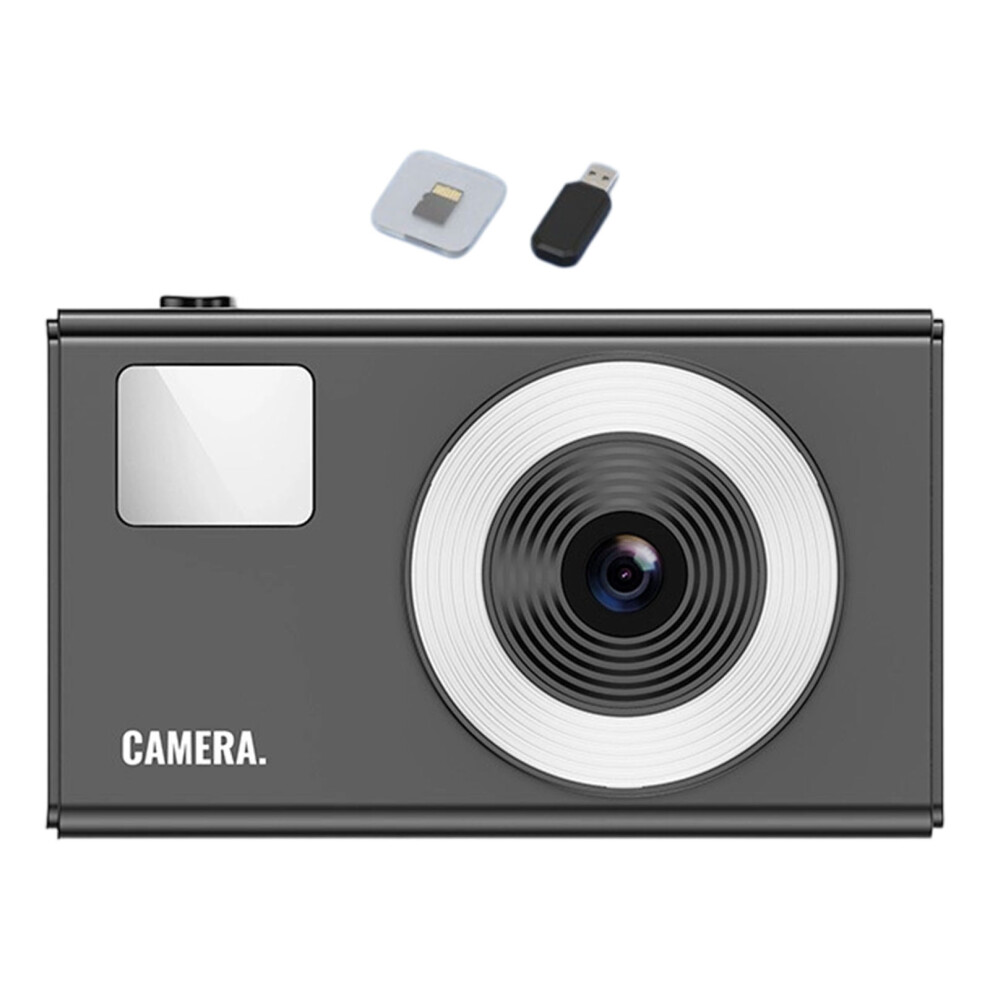 Fashionable Mini Camera With Electronic 44Mp Photos 32Gb Card Shake Proof Black 7695001099943