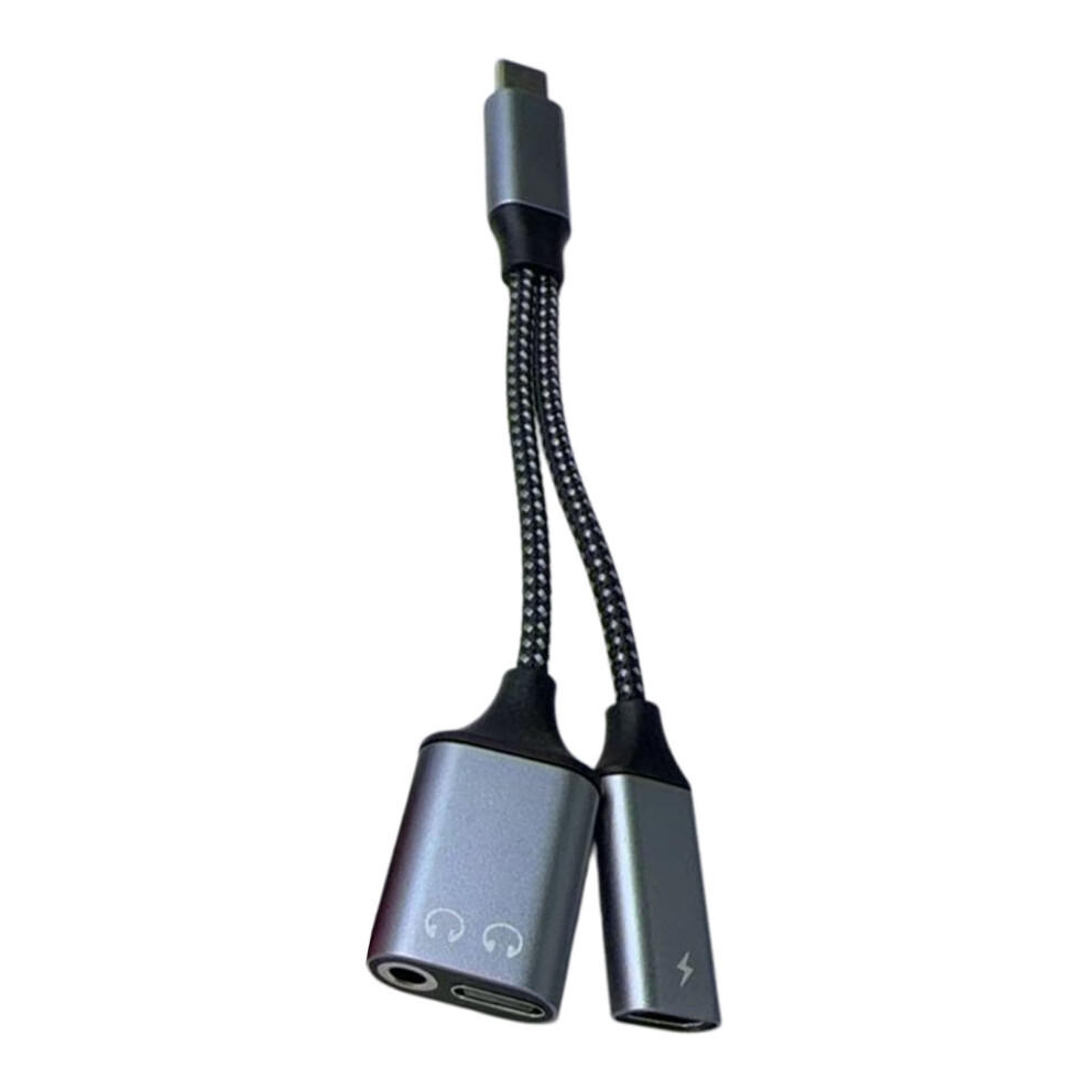 Usb C To 3.5Mm Music Headphone Adapter Type C Pd60w Charging For Music 1Titanium Color 7695001054027