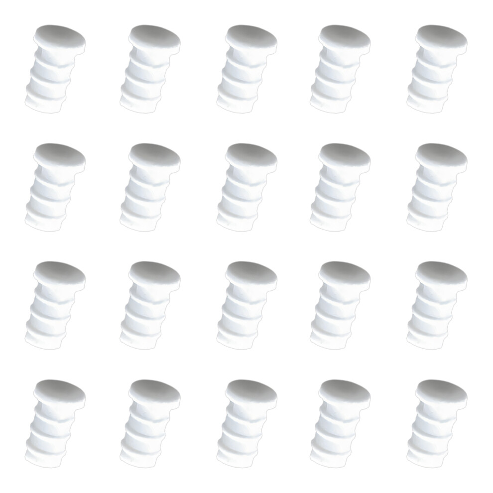 Portable 3.5Mm Audios Jacks Dustproof Cover For Electronics Maintenance Tool White 7695001058148